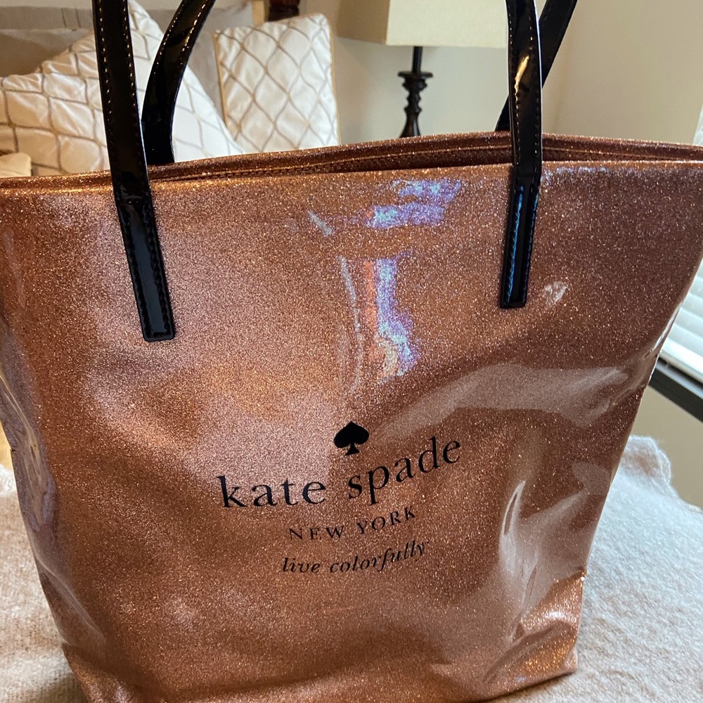Very Cute Pink Glitter Kate Spade Tote